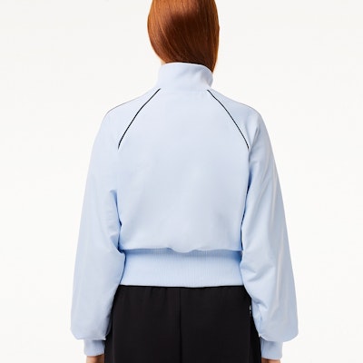 (W) 라코스테 베이비 블루 집업 스탠드 칼라 자켓. BF6909 Shop (W) 라코스테 베이비 블루 집업 스탠드 칼라 자켓. BF6909