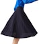 Shop (Women) LACOSTE Black Pleated Midi Skirt - Versatile & Comfortable Fit JF8050-131093-HDE