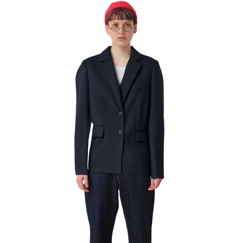 (Women) LACOSTE  Classic Navy Blue Blazer - Stylish and Timeless Design VF5846-HDE 圖 5