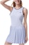 Lookbook (Women) LACOSTE Contrast Print Sleeveless Pleated Tennis Dress Set. EF7451