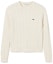 Order (W) LACOSTE Crewneck Pullover Sweater - Warna Polos Beige AF0633-10