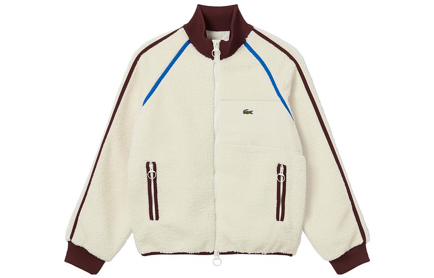 (Women) Lacoste  Fashion Zipper Jacket with Stylish Colorblock Design. BF5832 圖 2