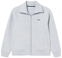 (Women) LACOSTE FW23 Casual Zip-Up Sweatshirt Jacket - Gray. SF2961-1-CCA (Women) LACOSTE FW23 Casual Zip-Up Sweatshirt Jacket - Gray. SF2961-1-CCA