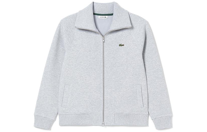 Order (W) LACOSTE 2023秋冬款休闲拉链卫衣夹克 - 灰色 SF2961-1-CCA