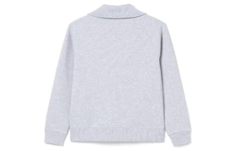 Lookbook (W) LACOSTE 2023秋冬款休闲拉链卫衣夹克 - 灰色 SF2961-1-CCA