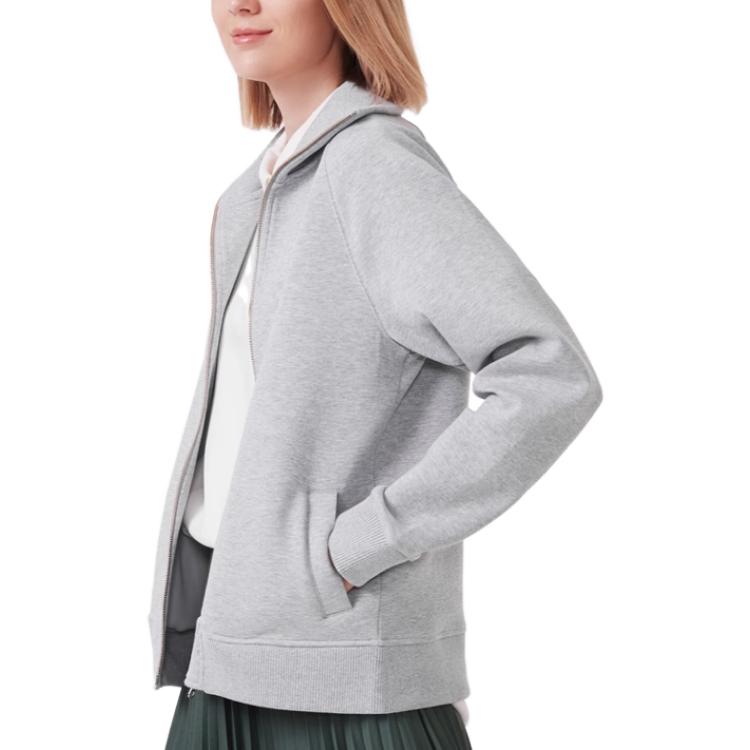 Purchase (W) LACOSTE 2023秋冬款休闲拉链卫衣夹克 - 灰色 SF2961-1-CCA