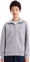 Details for (Women) LACOSTE FW23 Casual Zip-Up Sweatshirt Jacket - Gray. SF2961-1-CCA