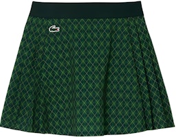 (Women) LACOSTE Green Plaid Casual Shorts - Comfortable and Stylish Design. JF9433-E3D (Women) LACOSTE Green Plaid Casual Shorts - Comfortable and Stylish Design. JF9433-E3D