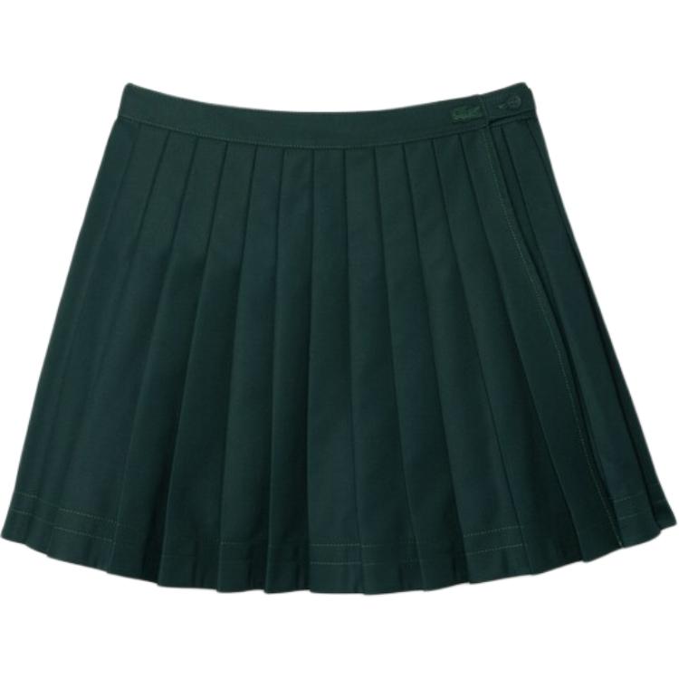 (Women) Lacoste  Green Tennis Pleated Skirt - Soft, Minimalist & Comfortable. JF4170-YZP
