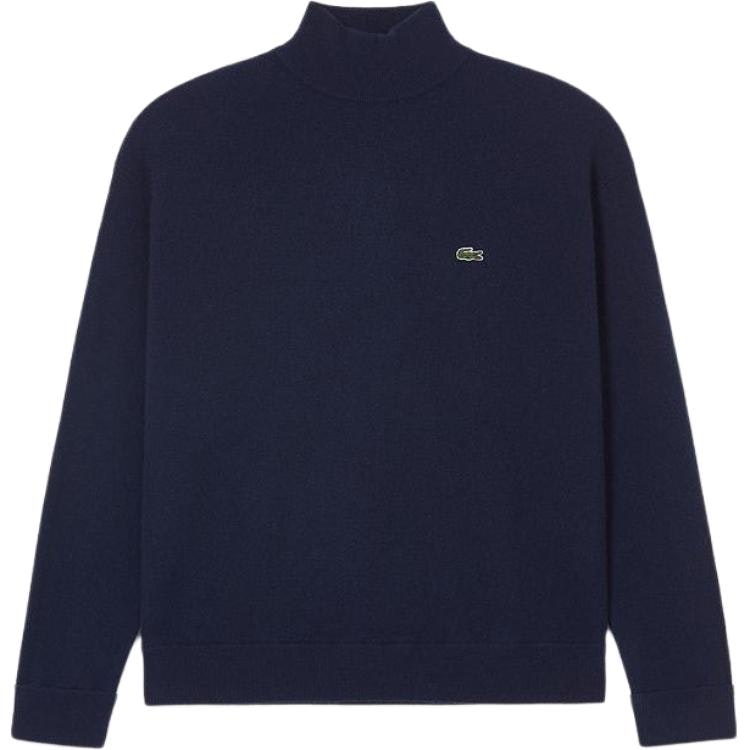 women-lacoste-high-neck-knitted-sweater-navy-blue-casual-style-af-9542-166