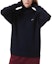 Shop (Women) LACOSTE High-Neck Knitted Sweater Navy Blue Casual Style AF9542-166