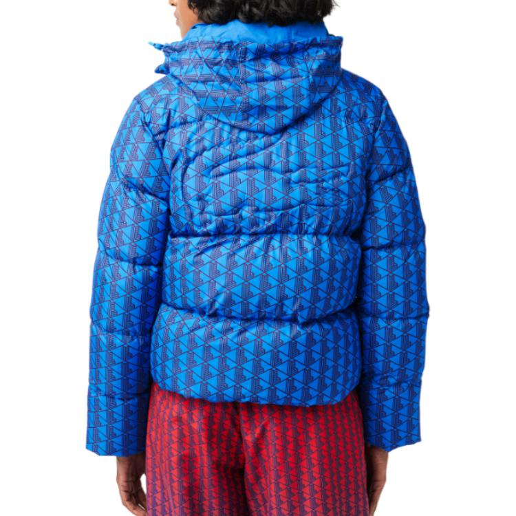 (Women) LACOSTE  High-Neck Logo Zip Jacket Blue BF5834-NJI 圖 6