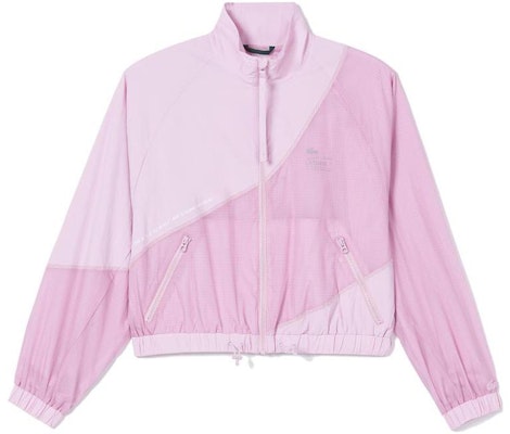 (Women) LACOSTE Pink Solid Letter Print Long Sleeve Jacket BF0029-Z4H Buy (Women) LACOSTE Pink Solid Letter Print Long Sleeve Jacket BF0029-Z4H