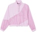 Buy (Women) LACOSTE Pink Solid Letter Print Long Sleeve Jacket BF0029-Z4H
