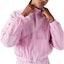 Purchase (Women) LACOSTE Pink Solid Letter Print Long Sleeve Jacket BF0029-Z4H
