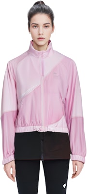 (Women) LACOSTE Pink Solid Letter Print Long Sleeve Jacket BF0029-Z4H Sizing (Women) LACOSTE Pink Solid Letter Print Long Sleeve Jacket BF0029-Z4H
