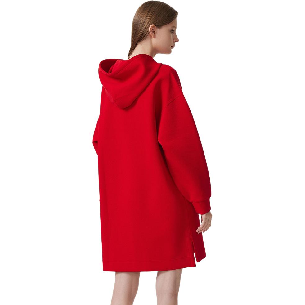Purchase (Women) LACOSTE  Red Hoodie Dress Lunar New Year Dragon Print Collection. EF5805-031-240