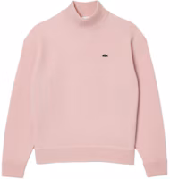 Order (W) LACOSTE 復古刺繡高領毛衣 淺粉色 AF9542-ADY