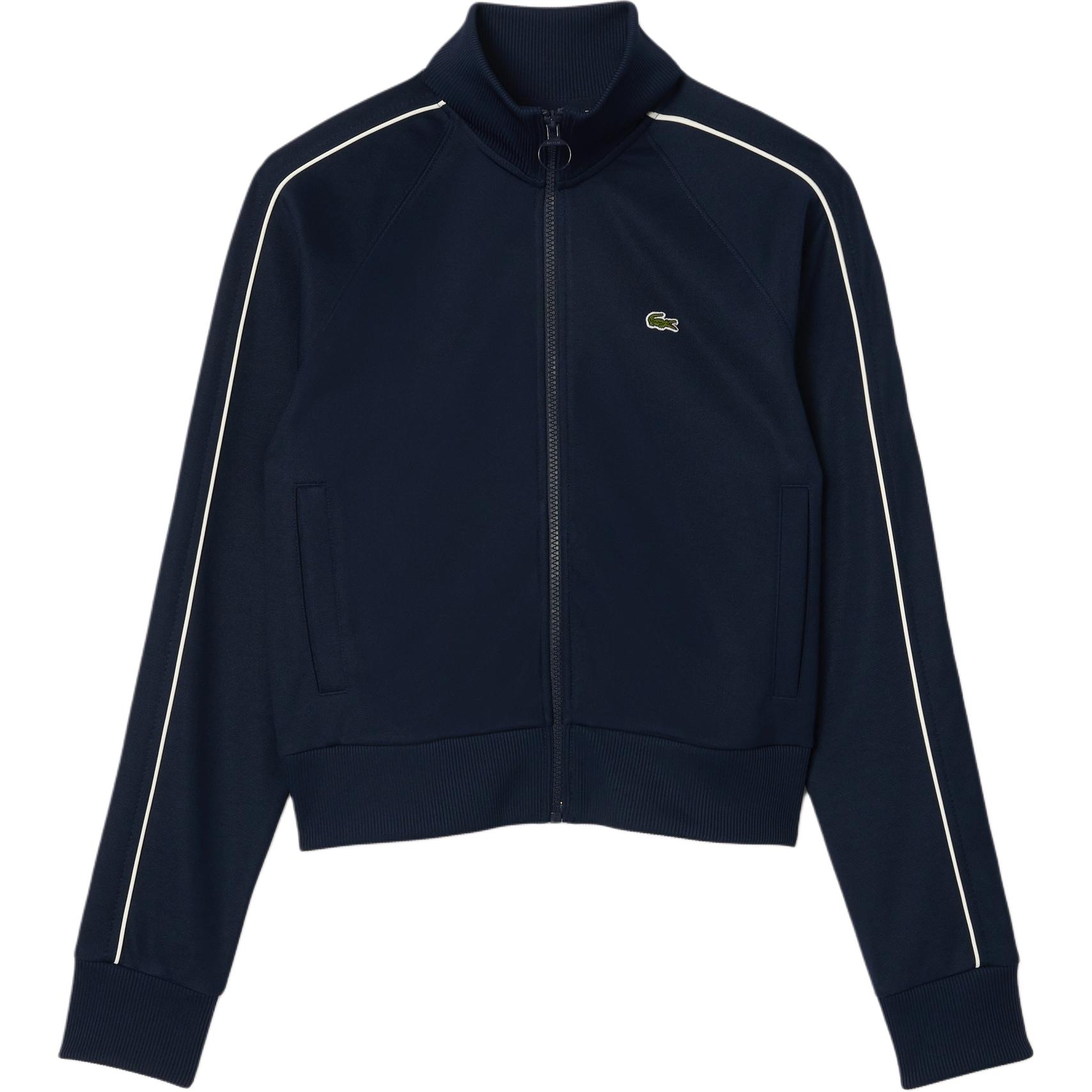 (Women) LACOSTE  Slim Fit Badge Logo Navy Long Sleeve Jacket. SF7234-HHW 圖 2