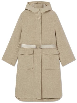 (W) LACOSTE Jaket Mantel Berkerudung Warna Polos Single-Breasted BF4503 Purchase (W) LACOSTE Jaket Mantel Berkerudung Warna Polos Single-Breasted BF4503