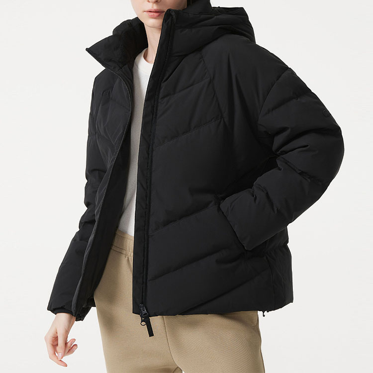 (Women) LACOSTE  Solid Color Hooded Warm Down Jacket BF8544-001 圖 5