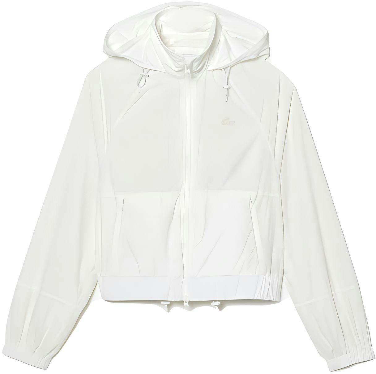 women-lacoste-solid-color-long-sleeve-hoodie-jacket-gray-white-bf-5857-70-v