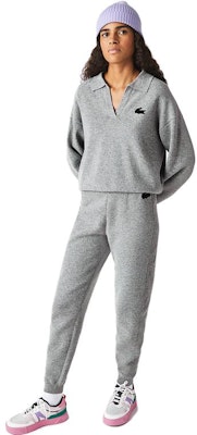 (Women) Lacoste Solid Color Mid-Rise Straight Pants XF2595-138147 Cheap (Women) Lacoste Solid Color Mid-Rise Straight Pants XF2595-138147