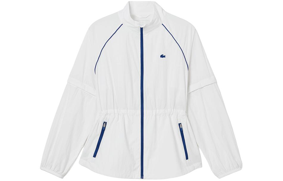 (Women) LACOSTE  Solid Color Zip-Up Jacket with Stand Collar. BF3768 圖 3