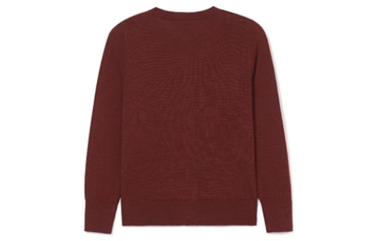 Lookbook (W) Lacoste Solid Cranberry Kardigan Lengan Panjang Rajut AF5841-ZS1