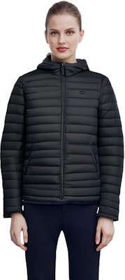 (W) LACOSTE Jaket Hoodie Bahan Katun Hitam dengan Resleting Depan BF8543-031 Cheap (W) LACOSTE Jaket Hoodie Bahan Katun Hitam dengan Resleting Depan BF8543-031