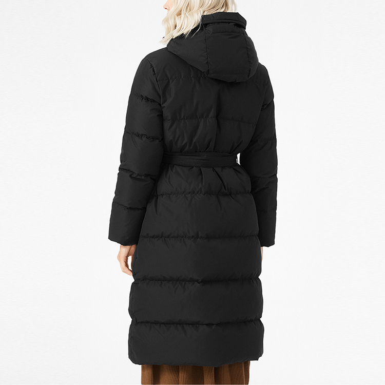 (Women) LACOSTE  Thick Hooded Down Jacket Warm Puffer Coat Solid Color. BF0518 圖 3