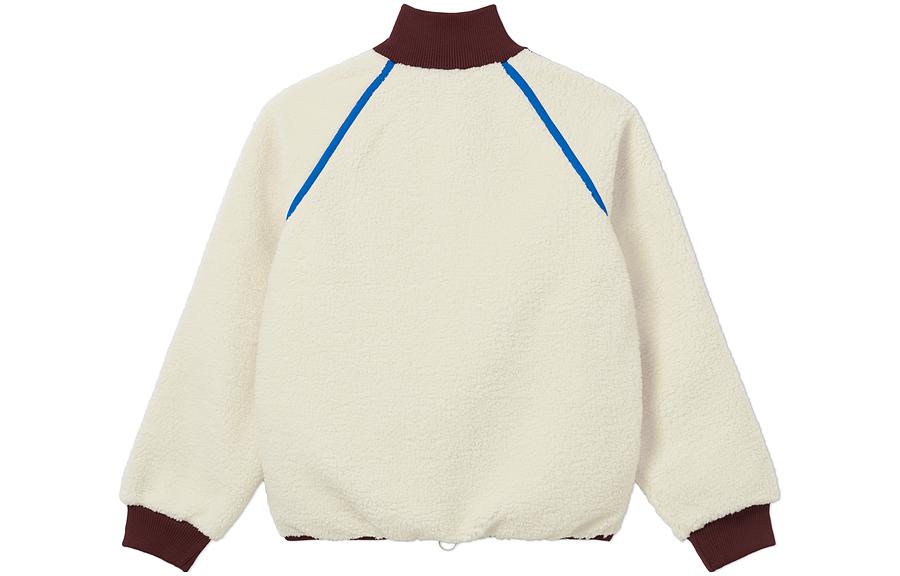 Lookbook (W) Lacoste Jaket Track High Neck Resleting Off-White. BF5832-PPI