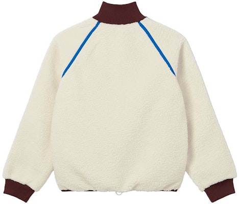 (W) Lacoste Jaket Track High Neck Resleting Off-White. BF5832-PPI Lookbook (W) Lacoste Jaket Track High Neck Resleting Off-White. BF5832-PPI