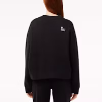 Purchase (W) Lacoste 黑色圓領長袖套頭運動衫 SF5614-031