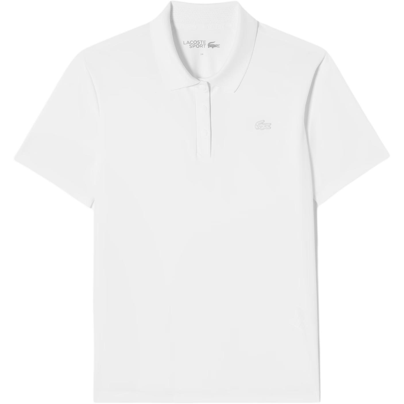 (Women) Lacoste Breathable Logo Polo Shirt 3-Button Golf Tee PF762E