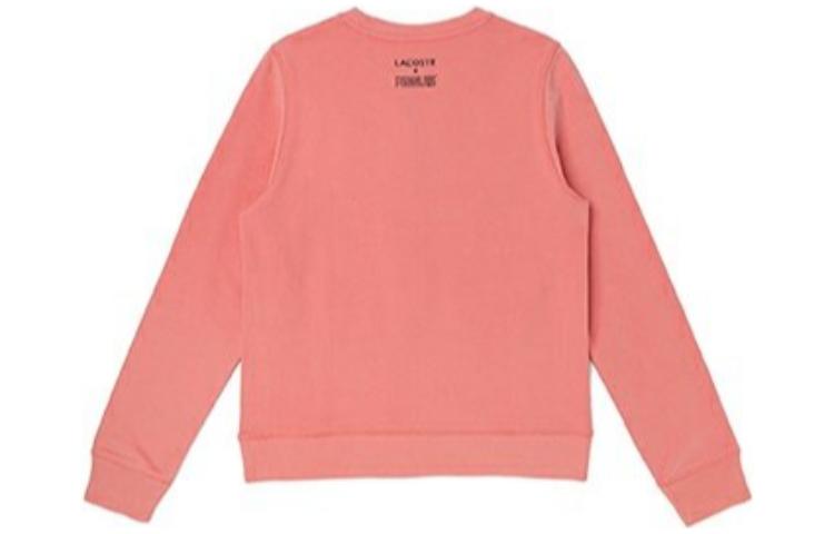 Lookbook (Women) Lacoste Cartoon Print Crewneck Pullover Sweatshirt Pink SF8861-5MM