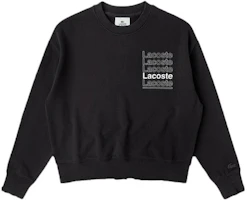 (Women) Lacoste Casual Printed Crewneck Drop Shoulder Sweatshirt Sf712100031 (Women) Lacoste Casual Printed Crewneck Drop Shoulder Sweatshirt Sf712100031