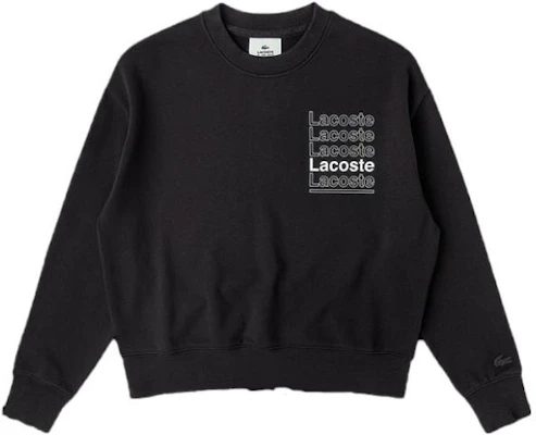 (Women) Lacoste Casual Printed Crewneck Drop Shoulder Sweatshirt Sf712100031 Buy (Women) Lacoste Casual Printed Crewneck Drop Shoulder Sweatshirt Sf712100031
