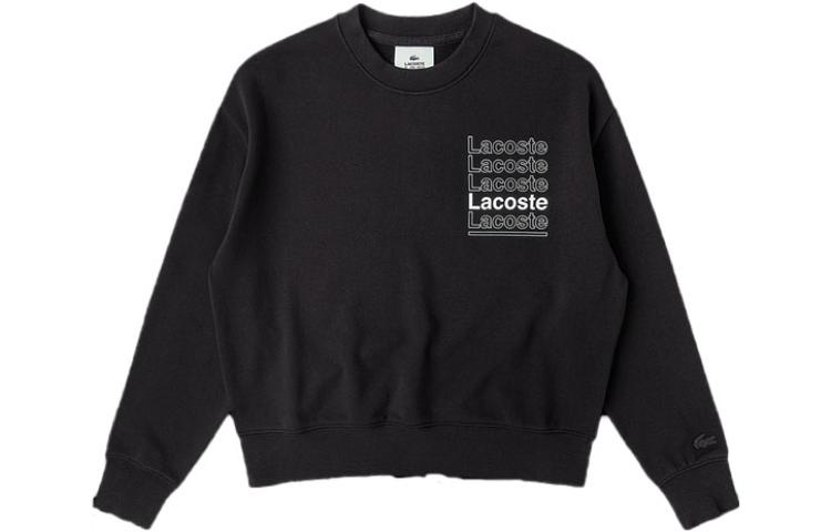 Order (Women) Lacoste Casual Printed Crewneck Drop Shoulder Sweatshirt Sf712100031