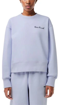 (Women) Lacoste Comfortable Classic Solid Sweatshirt Phoenix Blue SF7261-J2G Lookbook (Women) Lacoste Comfortable Classic Solid Sweatshirt Phoenix Blue SF7261-J2G