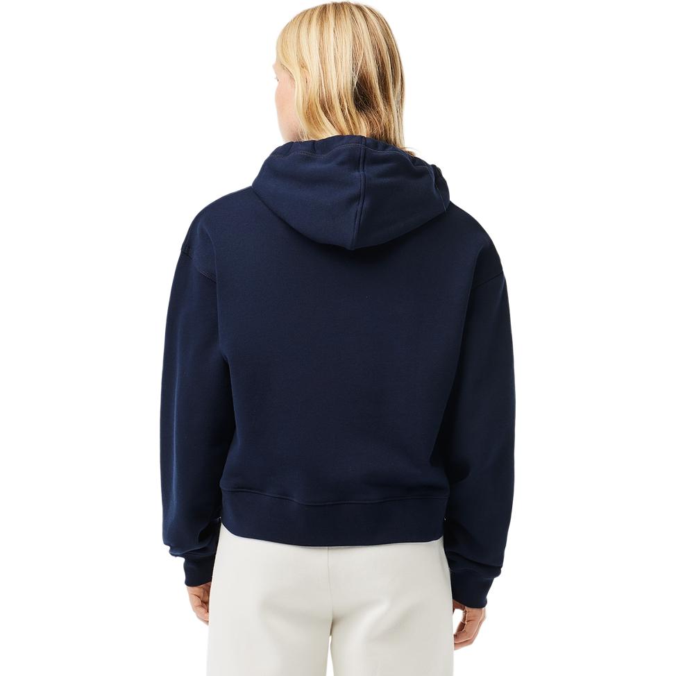 Details for (Women) Lacoste Cropped Hoodie with Animal Logo Design SF1650