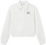 Shop (Women) Lacoste FW23 Letter Print Polo Collar Long Sleeve Sweatshirt SF3469-LGF