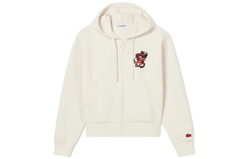 Order (W) Lacoste農曆新年卡通連帽衫奶油白 SF3941-XFJ