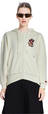 (W) Lacoste農曆新年卡通連帽衫奶油白 SF3941-XFJ Shop (W) Lacoste農曆新年卡通連帽衫奶油白 SF3941-XFJ