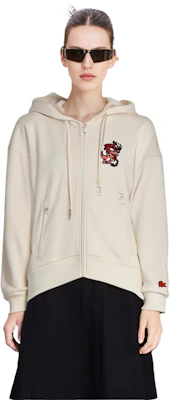 (W) Lacoste農曆新年卡通連帽衫奶油白 SF3941-XFJ Sizing (W) Lacoste農曆新年卡通連帽衫奶油白 SF3941-XFJ