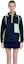 Sizing (Women) Lacoste Navy Half-Turtleneck Hooded Casual Sports Jacket BF8566-AY3