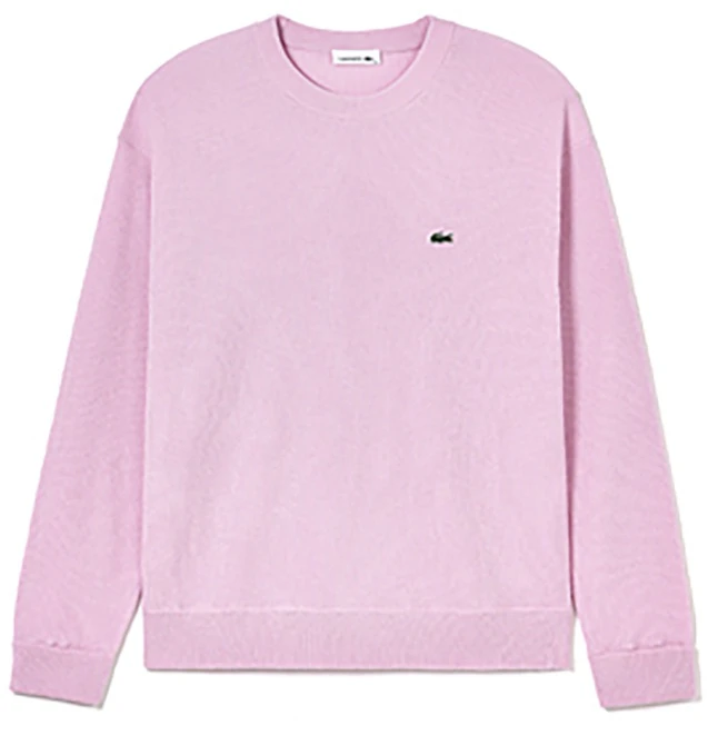 women-lacoste-pink-crewneck-sweatshirt-solid-color-stylish-design-af-9551-98