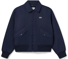 (Women) Lacoste Solid Color Zip-Up Collar Jacket BF5838-166 (Women) Lacoste Solid Color Zip-Up Collar Jacket BF5838-166