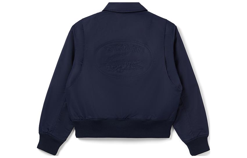 Lookbook (Women) Lacoste Solid Color Zip-Up Collar Jacket BF5838-166