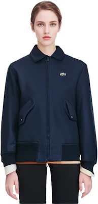 (Women) Lacoste Solid Color Zip-Up Collar Jacket BF5838-166 Shop (Women) Lacoste Solid Color Zip-Up Collar Jacket BF5838-166